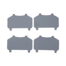 Комплект протискрипних пластин (передніх) VW Touareg 02-18/Land Rover Range Rover 02-13