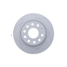 Диск гальмівний (задній) Audi A3/Skoda Octavia/VW Caddy 03-/Golf 08- (272x10)(з покр.) PowerDisc