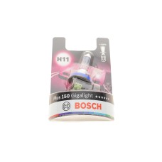 Автолампа H11 12V 55W PGJ19-2 Plus 150 Gigalight