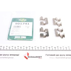 Планка супорта (заднього) прижимна (к-кт) Toyota Corolla 02-07 (Lucas)