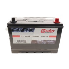 Акумуляторна батарея 100Ah/750A (303x175x227/+R/B01) (Азія)