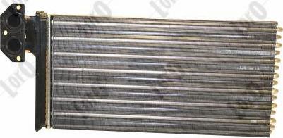 ABAKUS 054-015-0016 - Теплообмінник, система опалення салону autodetail.com.ua