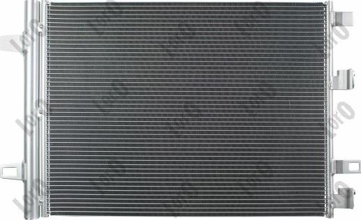 ABAKUS 054-016-0042 - Конденсатор, система кондиціонування повітря autodetail.com.ua