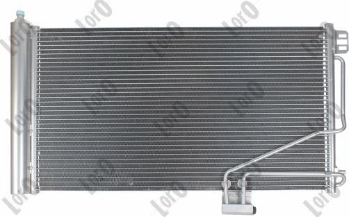 ABAKUS 054-016-0014 - Конденсатор, система кондиціонування повітря autodetail.com.ua