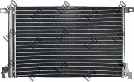 ABAKUS 003-016-0025 - Конденсатор, система кондиціонування повітря autodetail.com.ua