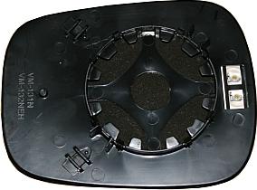 ABAKUS 3149G02 - Дзеркальне скло, зовнішнє дзеркало autodetail.com.ua