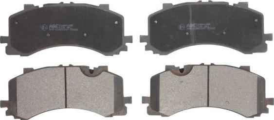 ABE C1A061ABE - Комплект гальмівних накладок, дискове гальмо autodetail.com.ua