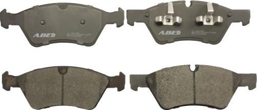 ABE C1M049ABE - Комплект гальмівних накладок, дискове гальмо autodetail.com.ua
