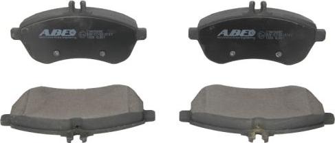 ABE C1M056ABE - Комплект гальмівних накладок, дискове гальмо autodetail.com.ua
