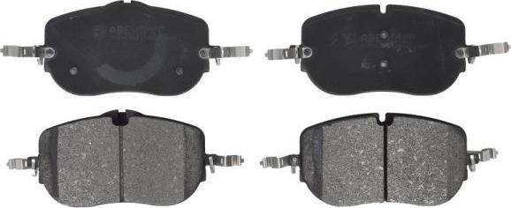 ABE C1M081ABE - Комплект гальмівних накладок, дискове гальмо autodetail.com.ua