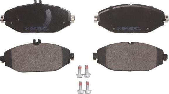 ABE C1M072ABE - Комплект гальмівних накладок, дискове гальмо autodetail.com.ua