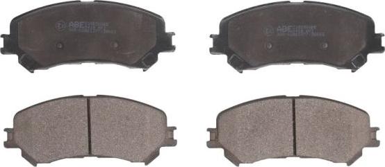 ABE C1R050ABE - Комплект гальмівних накладок, дискове гальмо autodetail.com.ua