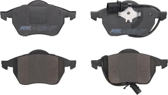 ABE C1W027ABE-P - Комплект гальмівних накладок, дискове гальмо autodetail.com.ua