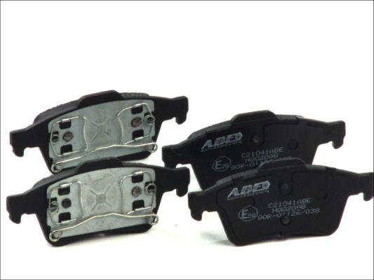 ABE C21041ABE - Комплект гальмівних накладок, дискове гальмо autodetail.com.ua