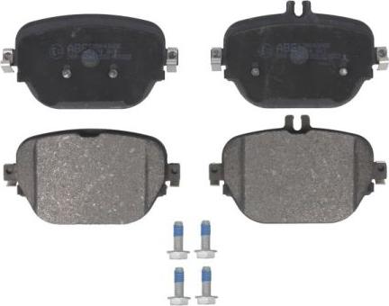 ABE C2M043ABE - Комплект гальмівних накладок, дискове гальмо autodetail.com.ua