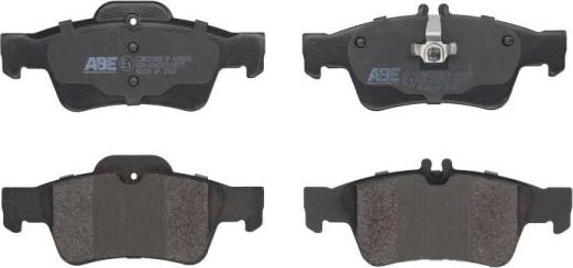 ABE C2M023ABE-P - Комплект гальмівних накладок, дискове гальмо autodetail.com.ua