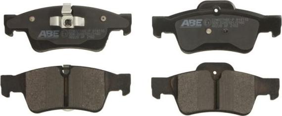 ABE C2M027ABE-P - Комплект гальмівних накладок, дискове гальмо autodetail.com.ua