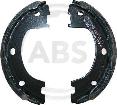 A.B.S. 9210 - Комплект гальмівних колодок, стоянкове гальмо autodetail.com.ua
