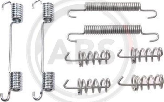A.B.S. 0868Q - Комплект приладдя, гальмівна колодка autodetail.com.ua