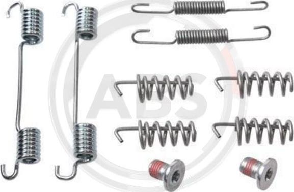 A.B.S. 0874Q - Комплект приладдя, колодка стоянкового гальма autodetail.com.ua