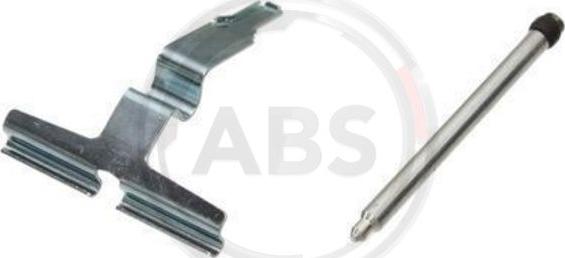 A.B.S. 1661Q - Комплект приладдя, накладка дискового гальма autodetail.com.ua