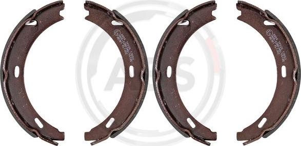 A.B.S. 8806 - Комплект гальмівних колодок, стоянкове гальмо autodetail.com.ua
