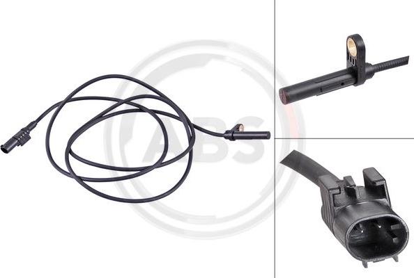 A.B.S. 31528 - Датчик, кількість обертів колеса autodetail.com.ua