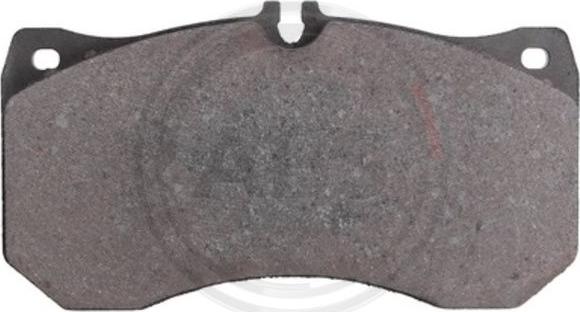 A.B.S. 37962 - Комплект гальмівних накладок, дискове гальмо autodetail.com.ua