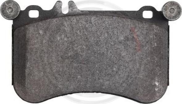 A.B.S. 37902 - Комплект гальмівних накладок, дискове гальмо autodetail.com.ua