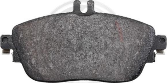 A.B.S. 37911 - Комплект гальмівних накладок, дискове гальмо autodetail.com.ua