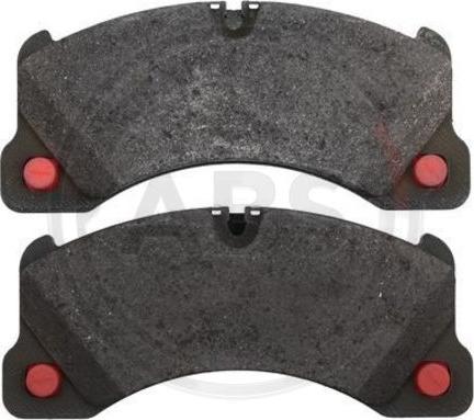 A.B.S. 37695 - Комплект гальмівних накладок, дискове гальмо autodetail.com.ua
