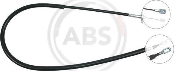 A.B.S. K16388 - Тросовий привод, стоянкове гальмо autodetail.com.ua