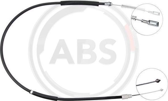 A.B.S. K13416 - Тросовий привод, стоянкове гальмо autodetail.com.ua