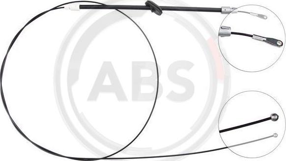 A.B.S. K13321 - Тросовий привод, стоянкове гальмо autodetail.com.ua