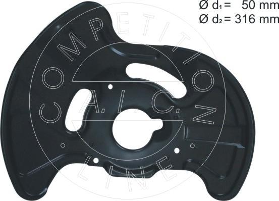 AIC 55193 - Відбивач, гальмівний диск autodetail.com.ua