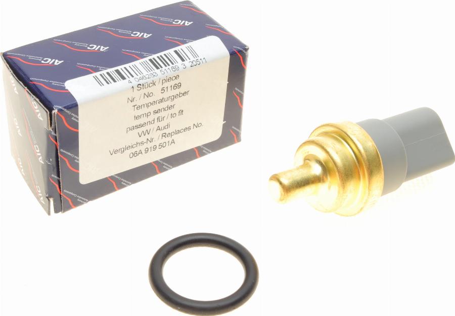 AIC 51169 - Датчик, температура охолоджувальної рідини autodetail.com.ua
