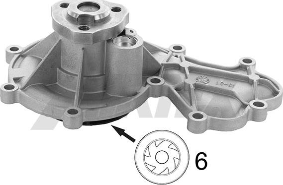 Airtex 1985 - Водяний насос autodetail.com.ua
