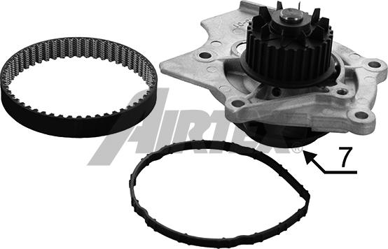 Airtex WPK-189201 - Водяний насос + зубчастий ремінь autodetail.com.ua
