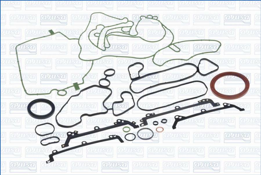 Ajusa 54187300 - Комплект ущільнень, картер autodetail.com.ua