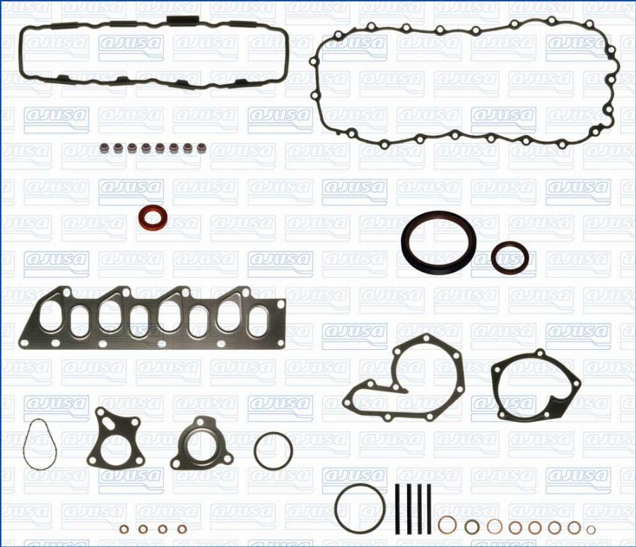 Ajusa 51013700 - Повний комплект ущільнень, двигун autodetail.com.ua