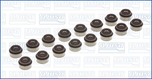 Ajusa 57048400 - Комплект ущільнень, шток клапана autodetail.com.ua
