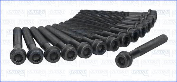 Ajusa 81006300 - Комплект гвинтів голівки циліндра autodetail.com.ua