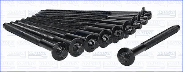 Ajusa 81034200 - Комплект гвинтів голівки циліндра autodetail.com.ua
