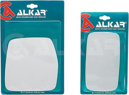 Alkar 9505503 - Дзеркальне скло, зовнішнє дзеркало autodetail.com.ua