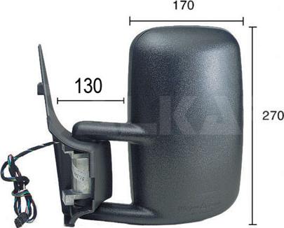 Alkar 9225966 - Зовнішнє дзеркало autodetail.com.ua