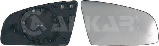 Alkar 6426503 - Дзеркальне скло, зовнішнє дзеркало autodetail.com.ua