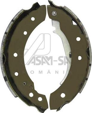 ASAM 30196 - Комплект гальмівних колодок autodetail.com.ua
