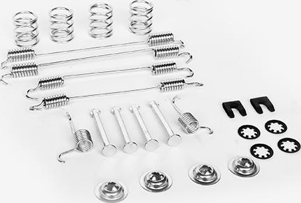 ASAM 33840 - Комплект приладдя, гальмівна колодка autodetail.com.ua