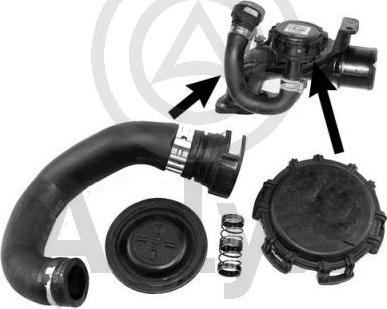 Aslyx AS-535619 - Шланг подачі наддувального повітря autodetail.com.ua