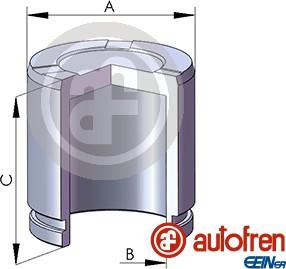 AUTOFREN SEINSA D025781 - Поршень, гальмівний супорт autodetail.com.ua